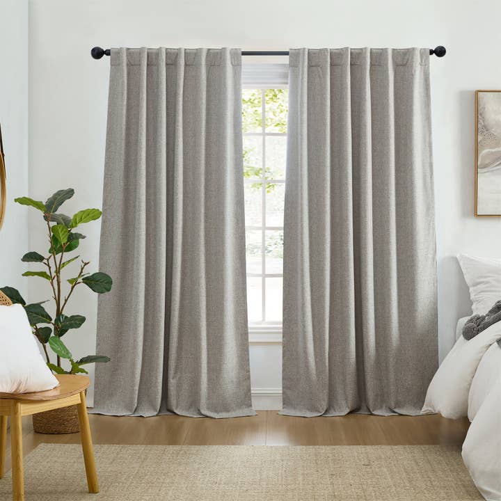 Threadmade Home - Wholesale Curtain - Solace Max-Blackout Solid Texture Window Curtain Panel6