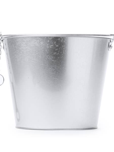 Balde metálico personalizável para serigrafia em cubo por atacado de STAR WAY, S.L.