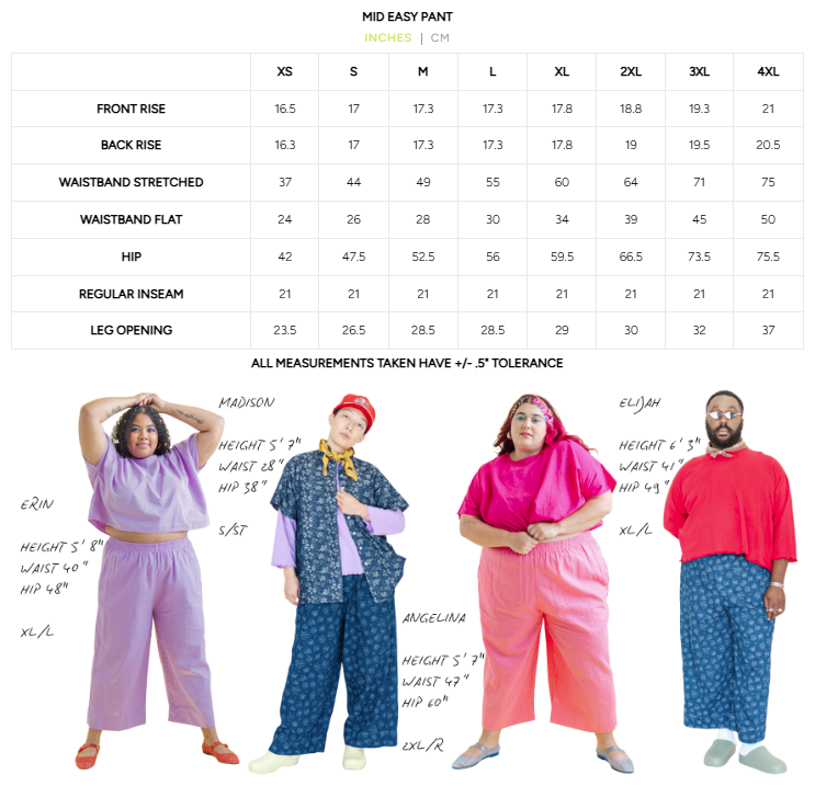 Nettle Studios - Wholesale Pants - Unisex - Size Inclusive Plus Size Wide Leg Elastic Pant Black Linen1