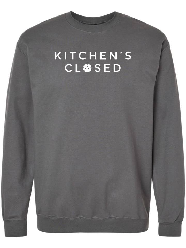 Kitchen's Closed Soft Crewneck for wholesale by Brody's