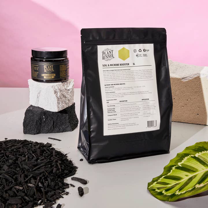 The Plant Runner - Wholesale Fertilizer - Soil & Microbe Booster 3L Pouch