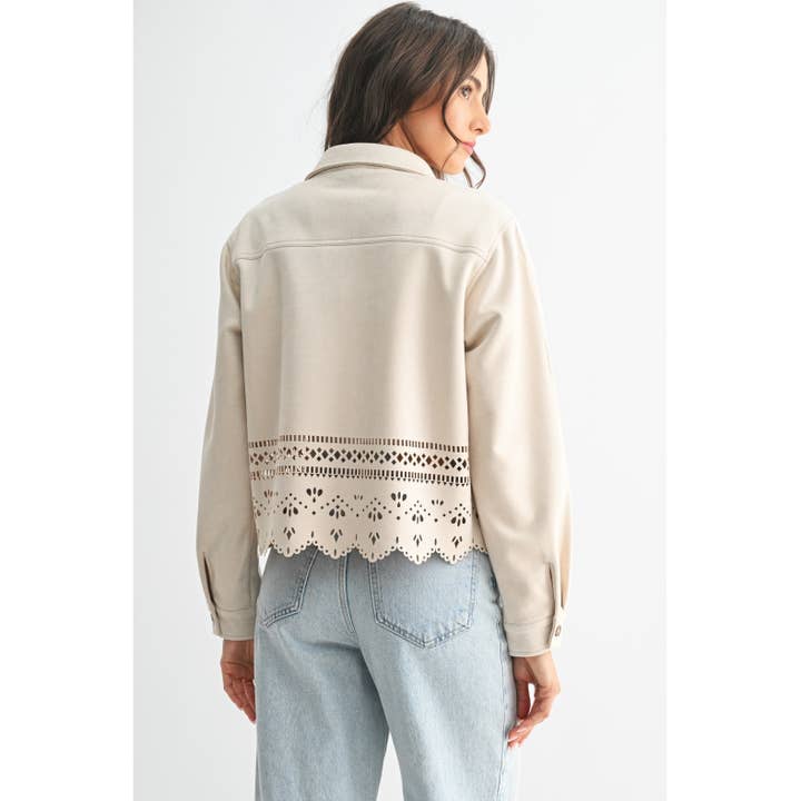 Camellia - Wholesale Jacket - Women's - LASERCUT DETAILING JACKET9