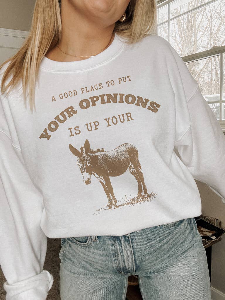 The Walking A – wholesale Sweatshirt med tryck - Dam – DIN ÅSIKT0