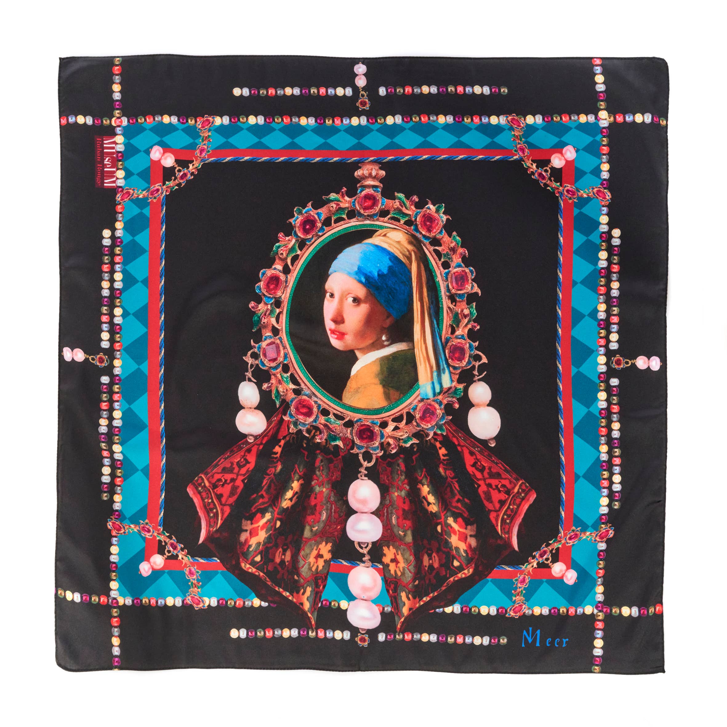 Ruban Rouge – wholesale Scarf – Women's – Girl with a Pearl Earring Scarf