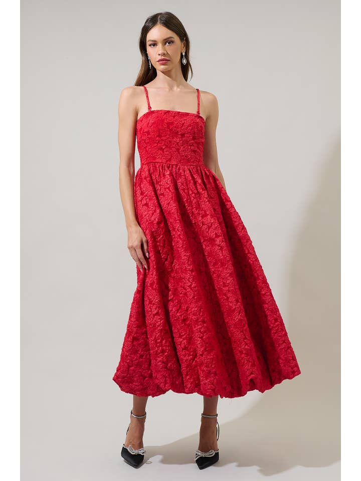 Sugarlips - Wholesale Dress - Women's - Arielle Jacquard Belle Strapless Maxi Dress5