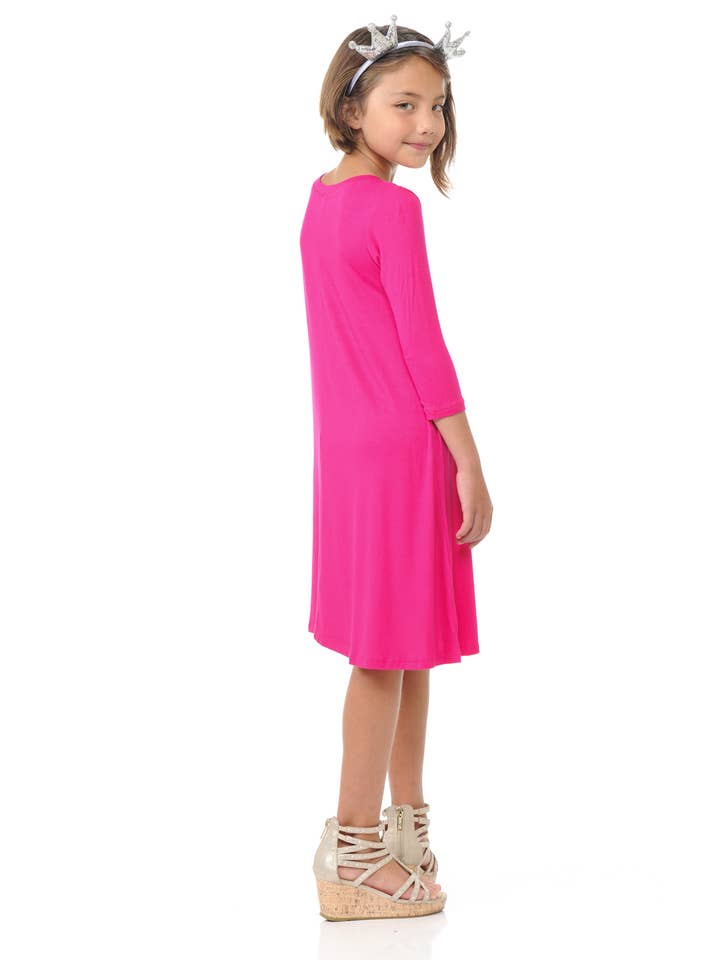 Allium - Wholesale Dress - Kids - Trapeze Dress11