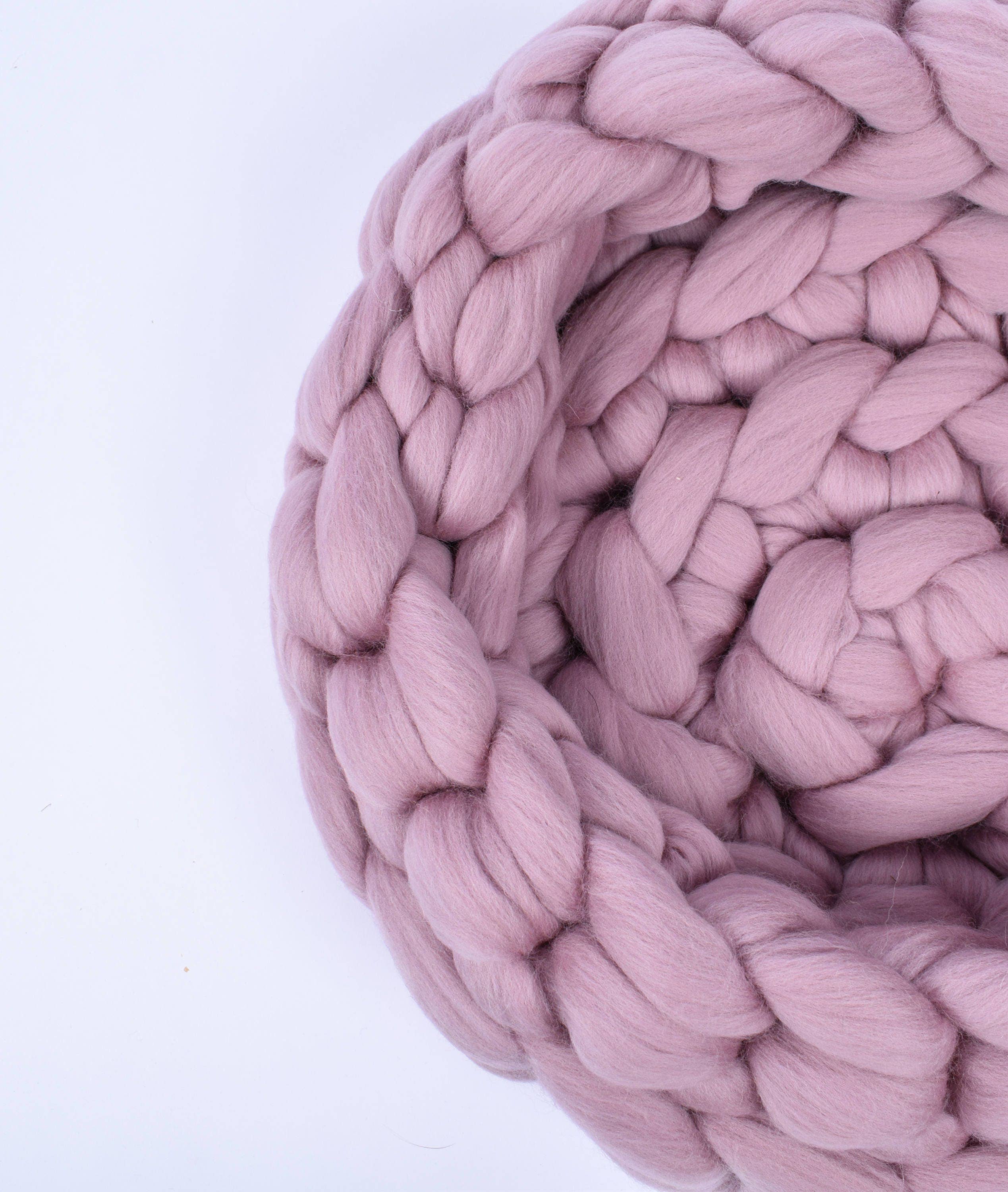 woolexperts - Vente Lit – chat et chien - Lit pour chat en grosse maille en laine mérinos et grotte pour animaux #28