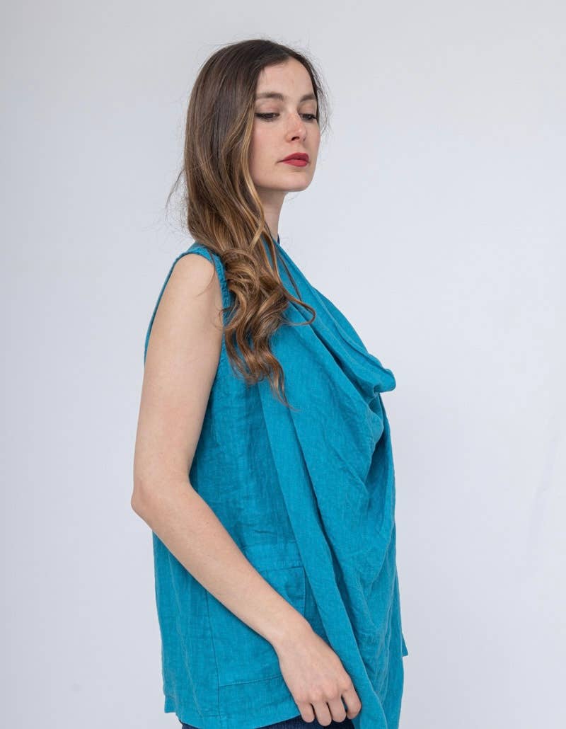 LINEN & COTTON HOUSE – Großhandel Oberbekleidungsweste – Damen – WESTE AUS LEINEN 5172 BESTSELLER FRÜHLINGS- UND SOMMERKLEIDUNG 26