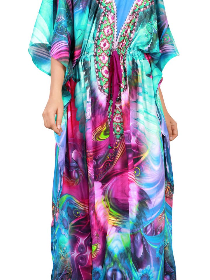 Ariel Caftan para Mulher por atacado de Happy Bay / La Leela