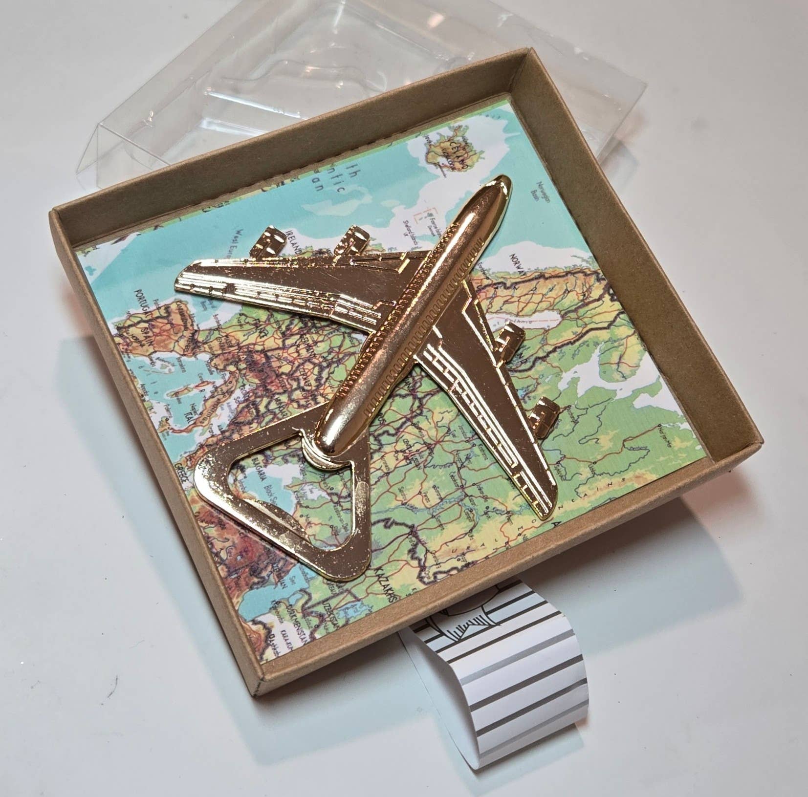 Fiona Accessories - Wholesale Bottle/Wine Opener - Gold Airplane Bottle Opener, Birthday Gift for Men4