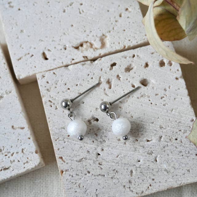 Aether & Nox - Wholesale Stud/Post Earrings - Terra Stud Pebble5