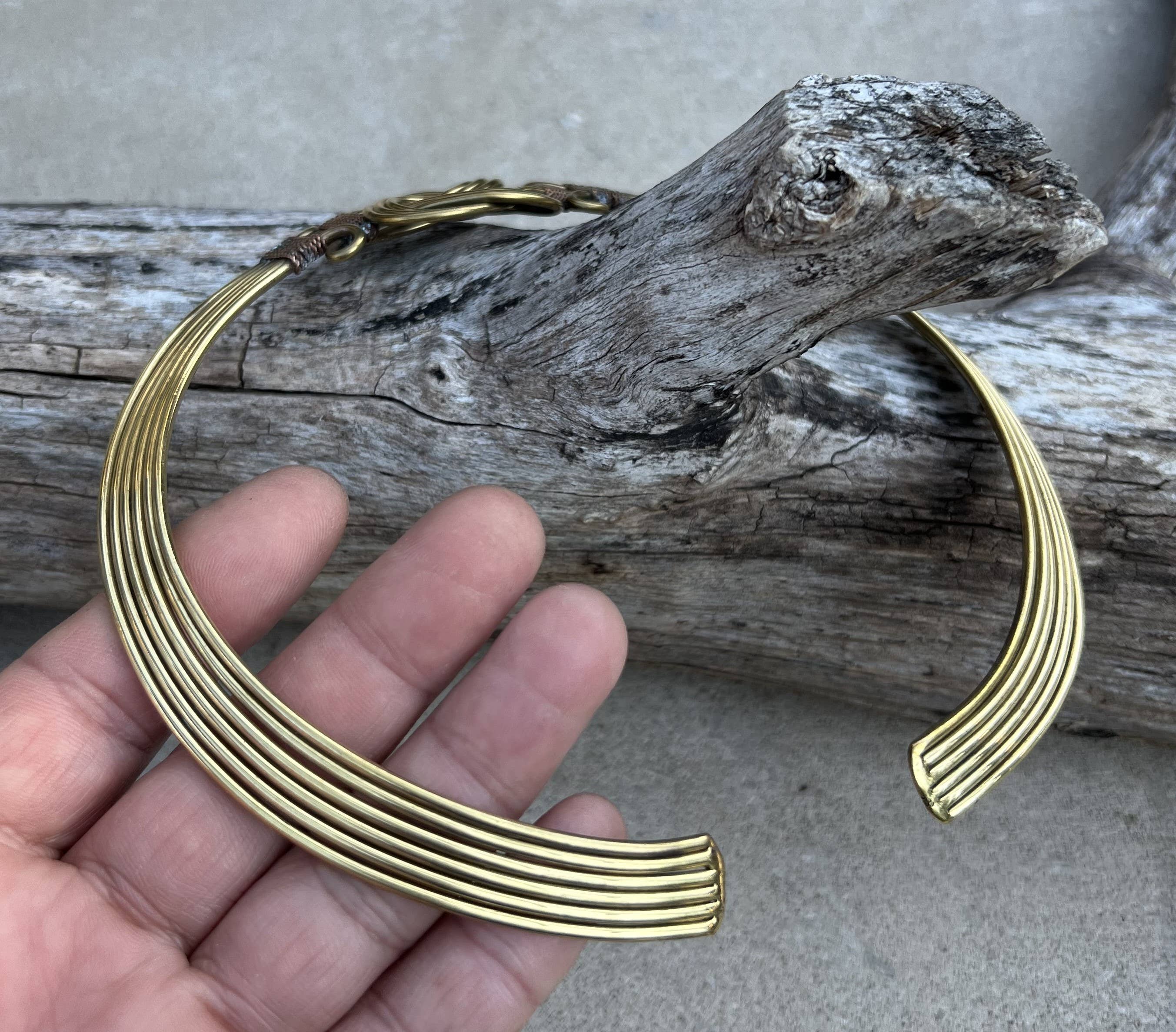 Lungta Imports – Großhandel Halsband/Collier – Handgefertigte geflochtene Kropfkette im Vintage-Gypsy-Ethno-Stil3