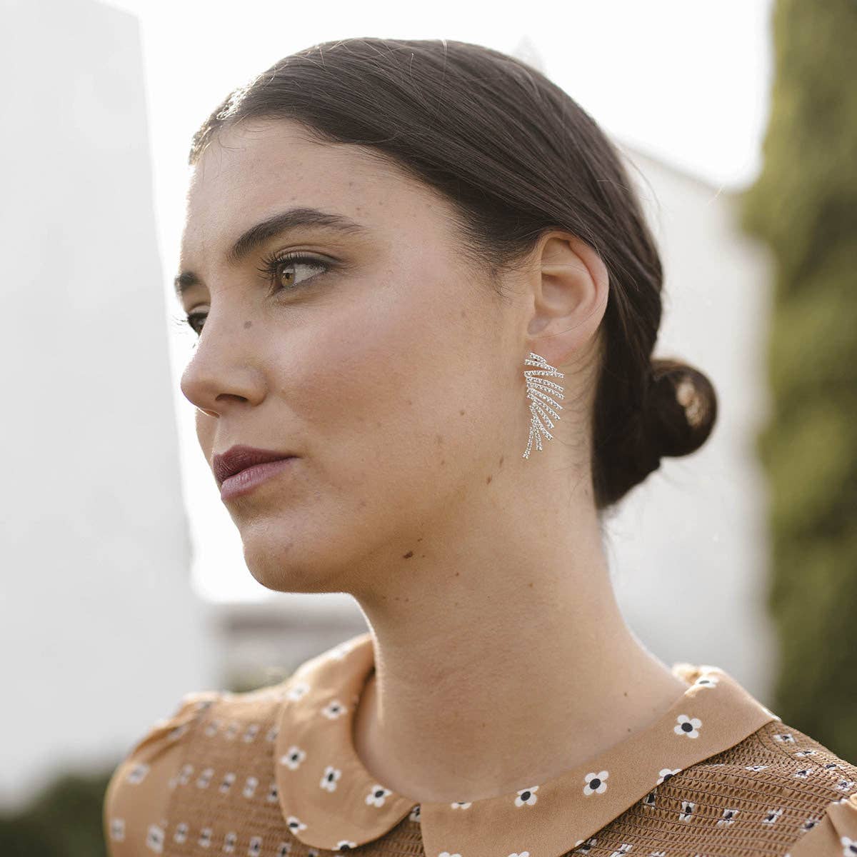 ACUS - Wholesale Hangende/ronde oorbellen - Glamis Zilveren Shine Oorbellen3