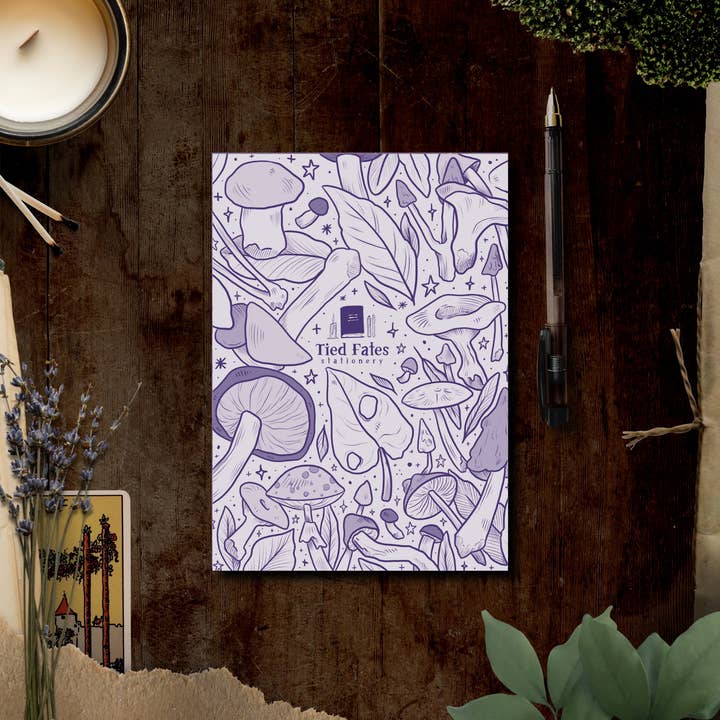 Tied Fates - Vente Cahiers - Carnet Shrooms à couverture souple au format A57