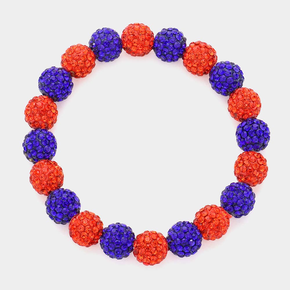 Sensibling Corp. – wholesale Beaded bracelet – Shamballa Ball Beaded Stretch Bracelet3