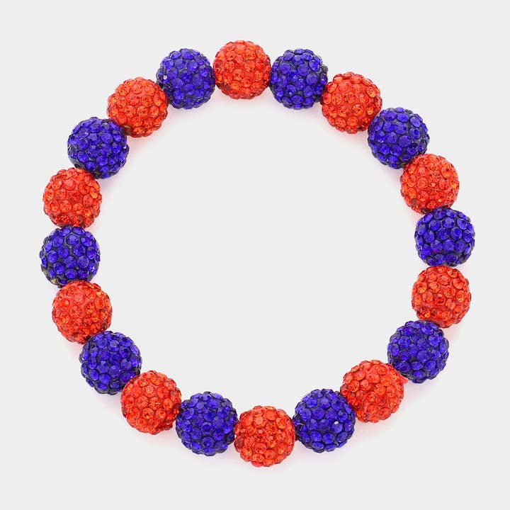 Sensibling Corp. – wholesale Beaded bracelet – Shamballa Ball Beaded Stretch Bracelet3