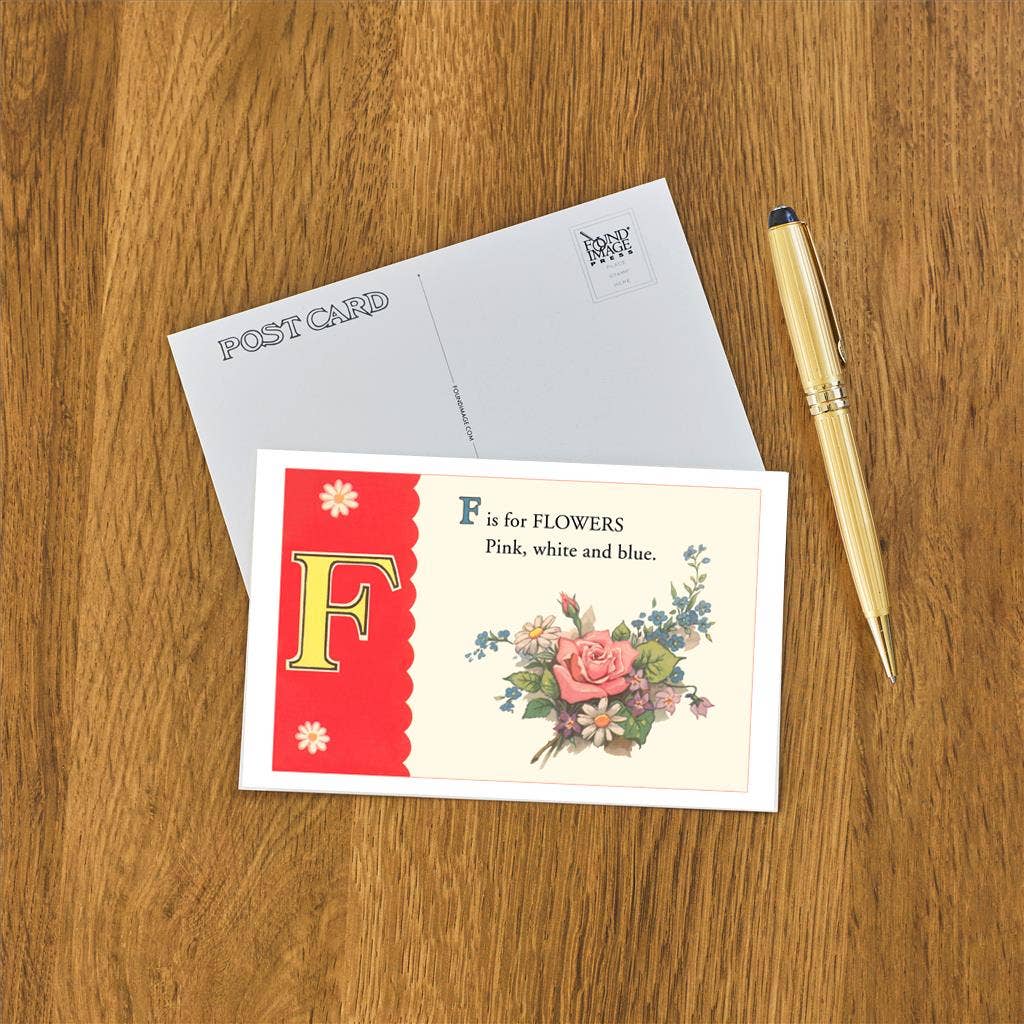 Found Image Press – wholesale Vykort – Vykort KF-102 F är för Blommor1