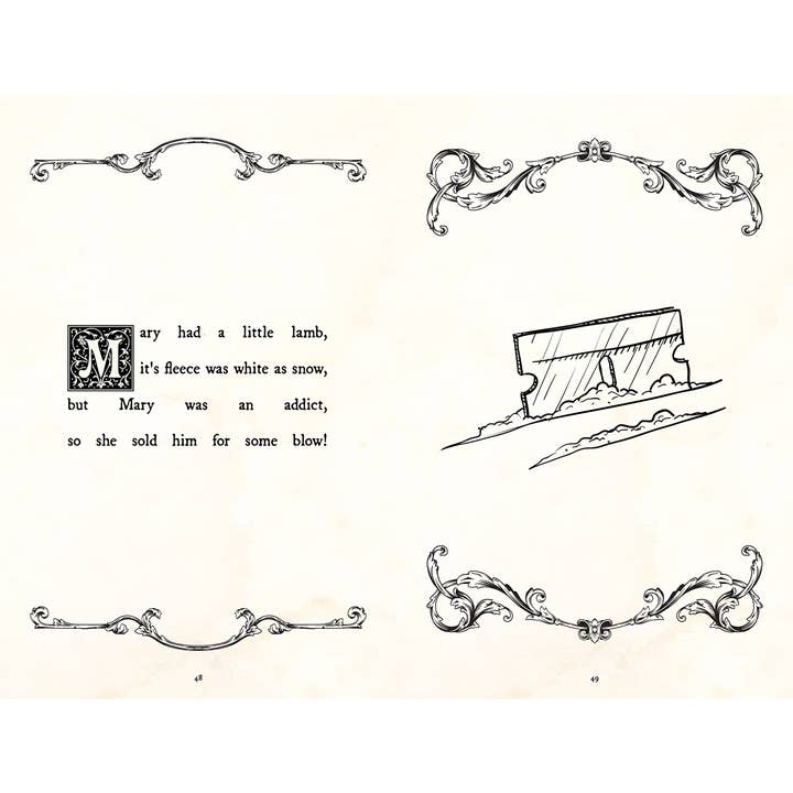 Boxer Gifts - Wholesale Humor - Gag Gift Book - Adult Nursery Rhymes - Classics with a Twist2