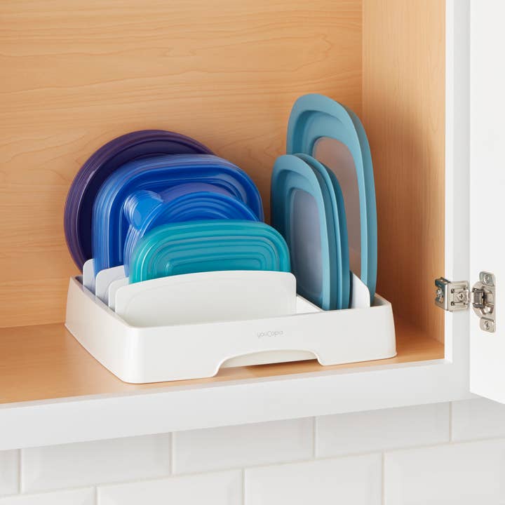 StoraLid® Adjustable Container Lid Organizer, Medium for wholesale by YouCopia