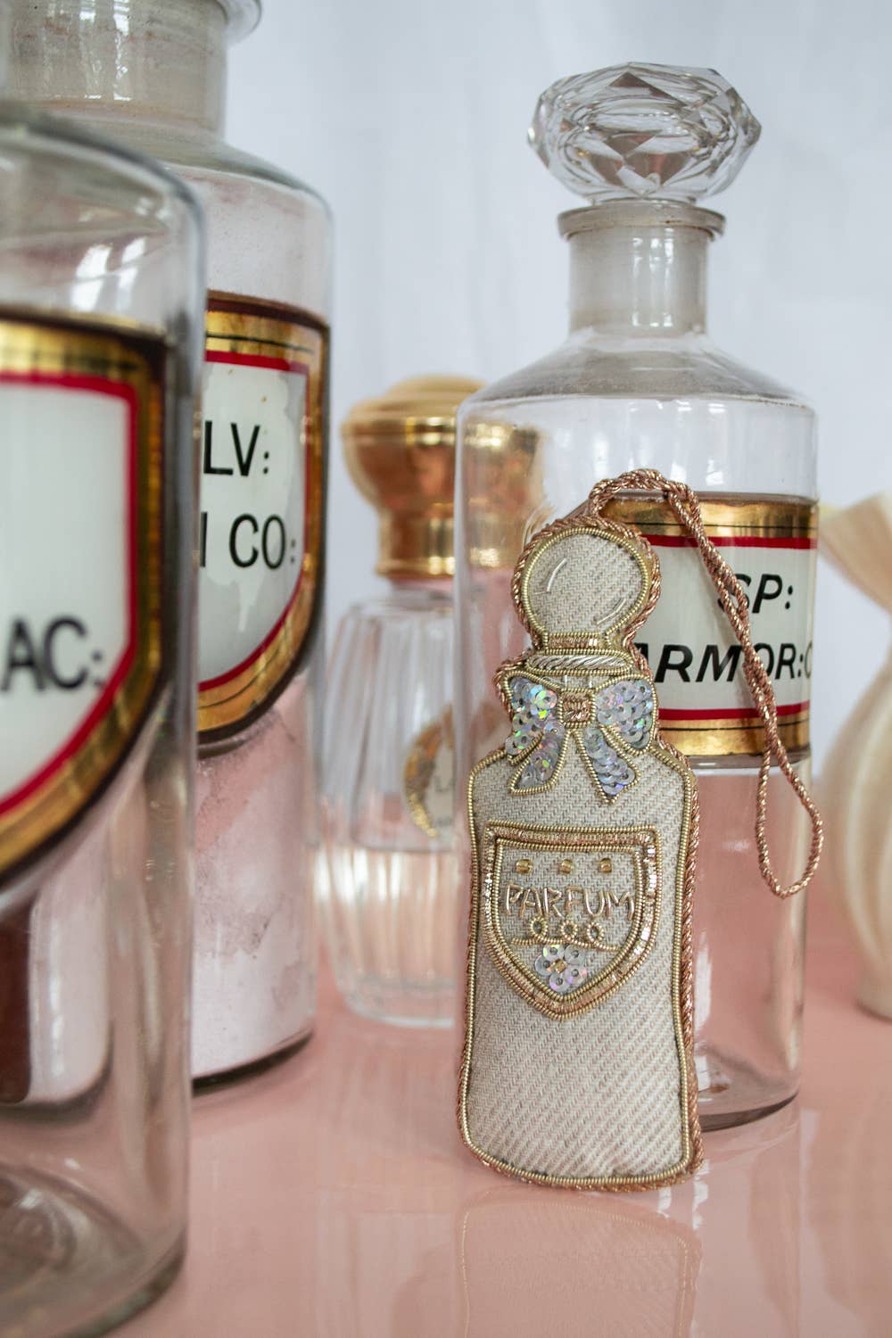 Katie Larmour Linen - Vendita all'ingrosso Decorazione - Ornamento festivo per la festa della mamma in lino irlandese profumato2