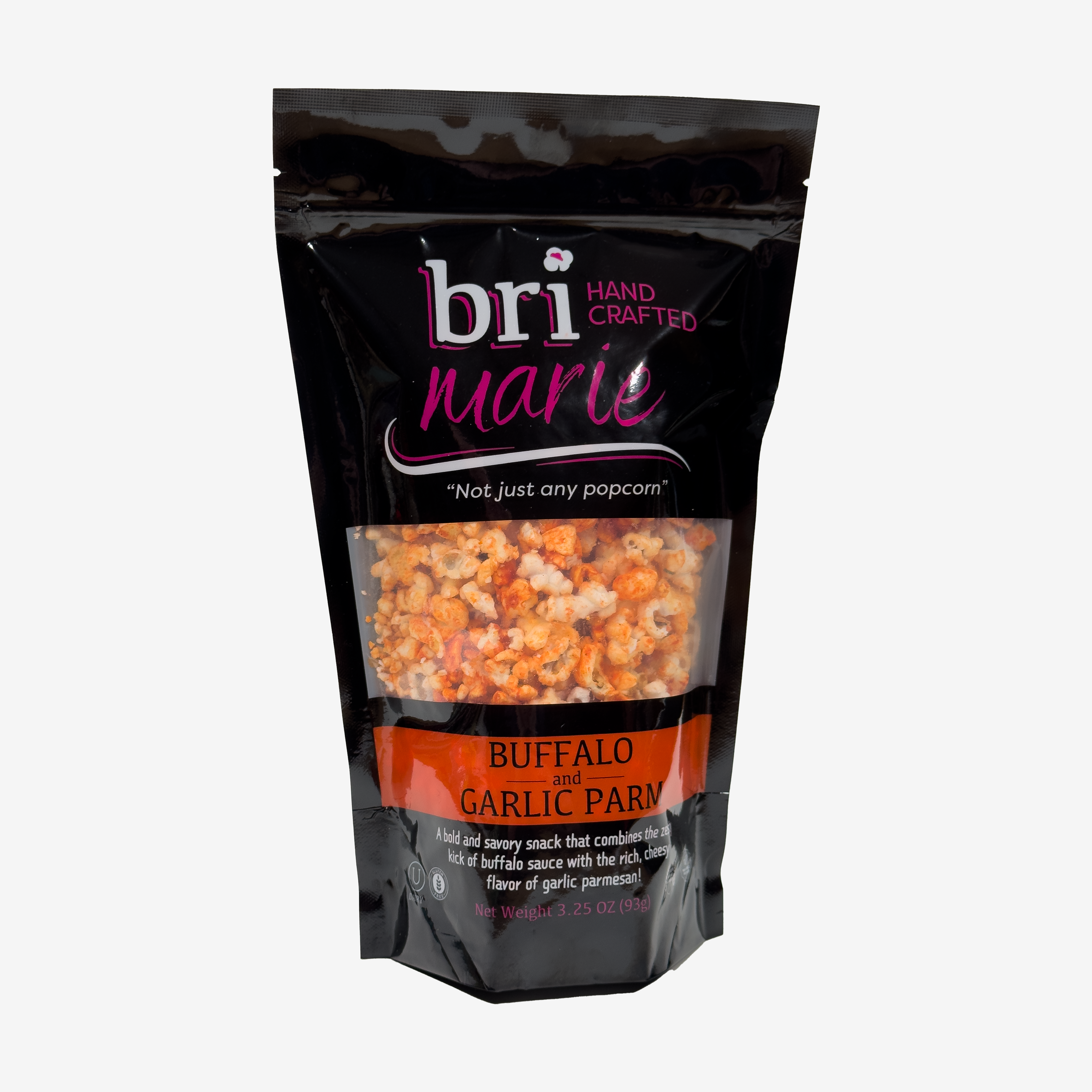 Bri Marie Gourmet Popcorn - Wholesale Popcorn - Buffalo & Garlic Parm1