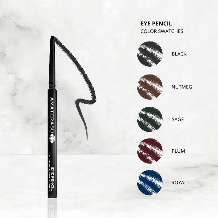 Amaterasu Beauty - Wholesale Eyeliner/Pencil - 24 hour Smudgeproof Waterproof Vegan Eye Pencil