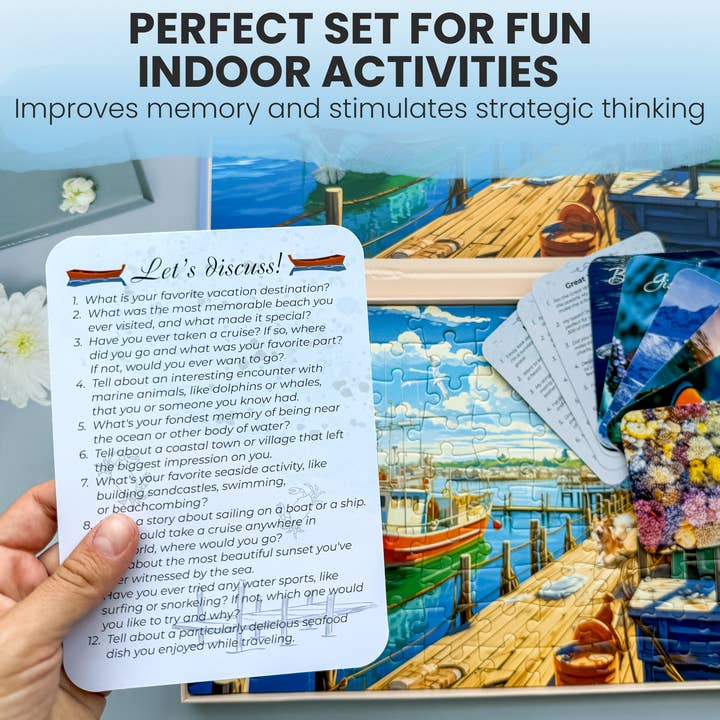 QUOKKA - Wholesale Puzzle - Adult - Dementia Puzzles for Elderly with cards | 3xSET3