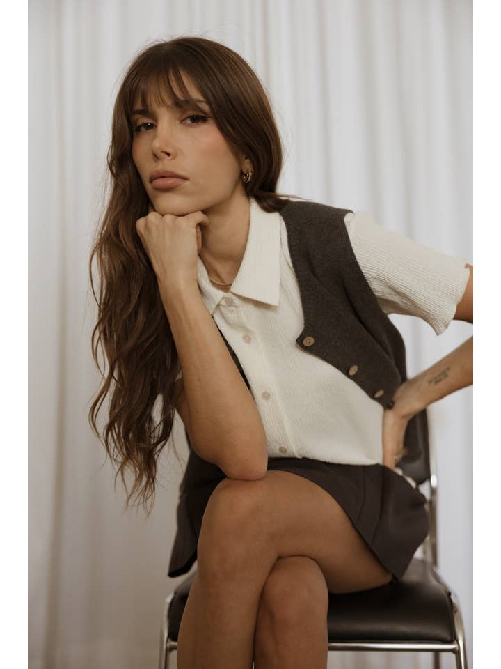All Row - Wholesale Button Down Shirt - Women's - The Linnea Top