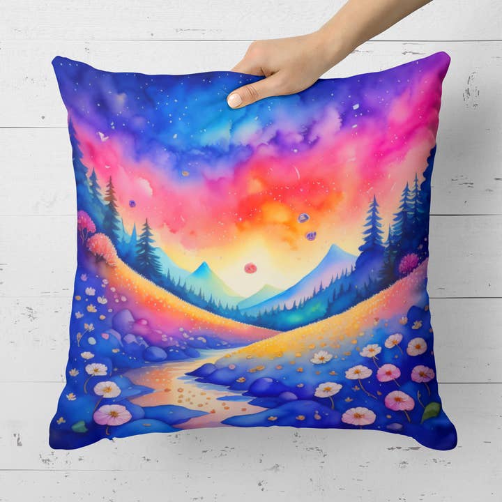 Coussin décoratif en tissu bigorneaux coloré DAC1983PW1818 pour la vente par Caroline's Treasures