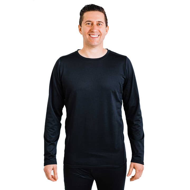 Men's Micro Fleece Crewneck for wholesale by Polarmax