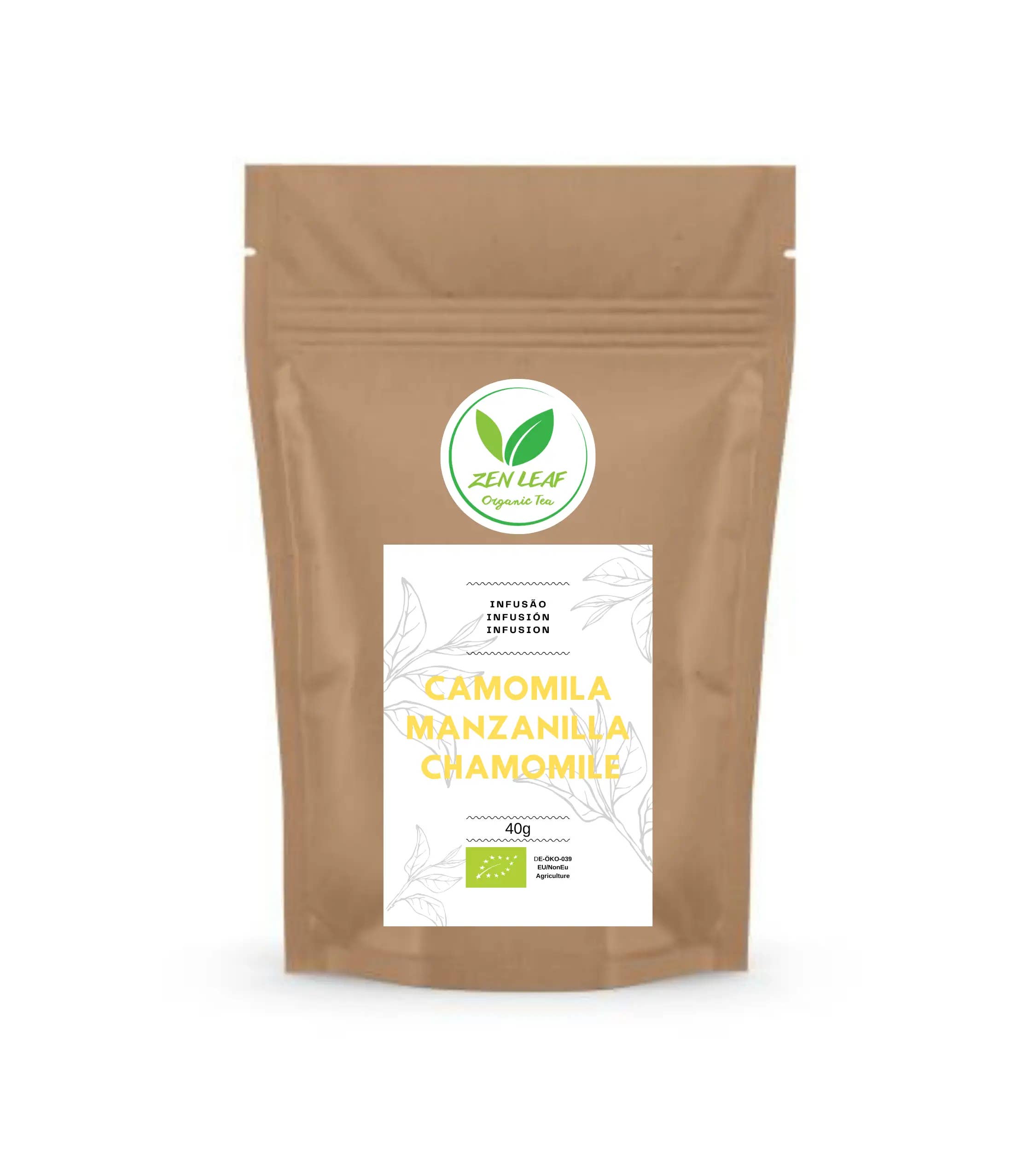 Caminho Zero - Wholesale Loose Tea - Organic Chamomile Infusion - Zen Leaf