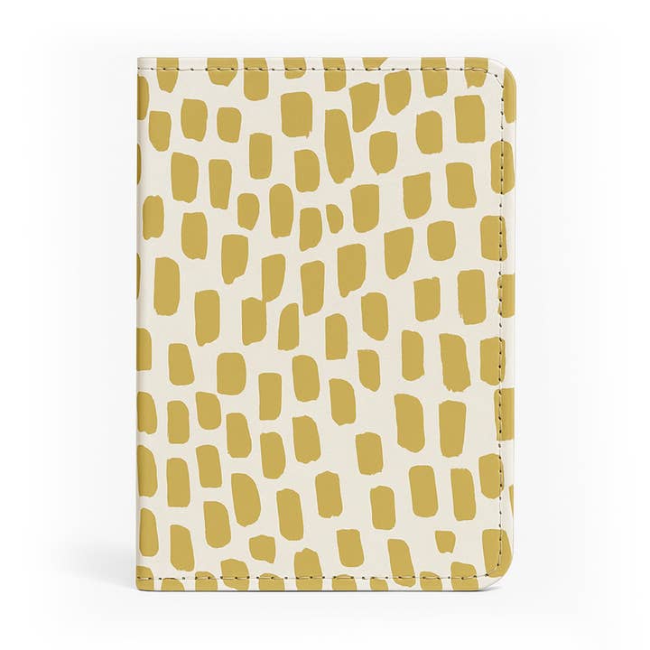 Jolitee Porta Pasaporte de Cuero Vegano PU Premium, Manchas Marrones para venta al por mayor de Jolitee