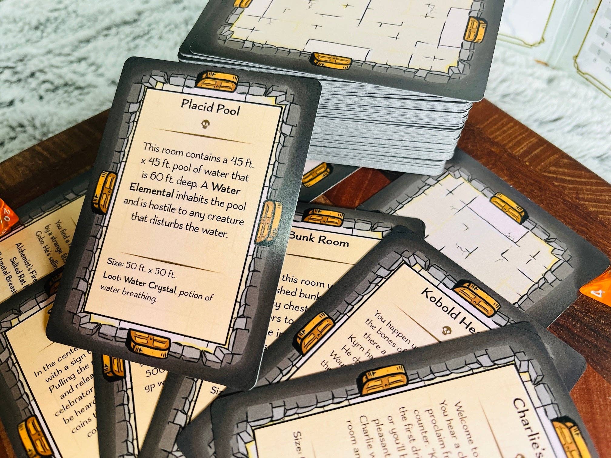 Gemhammer and Sons - Vente Jeux de cartes - Deck of Dynamic Dungeons - **Précommande**3