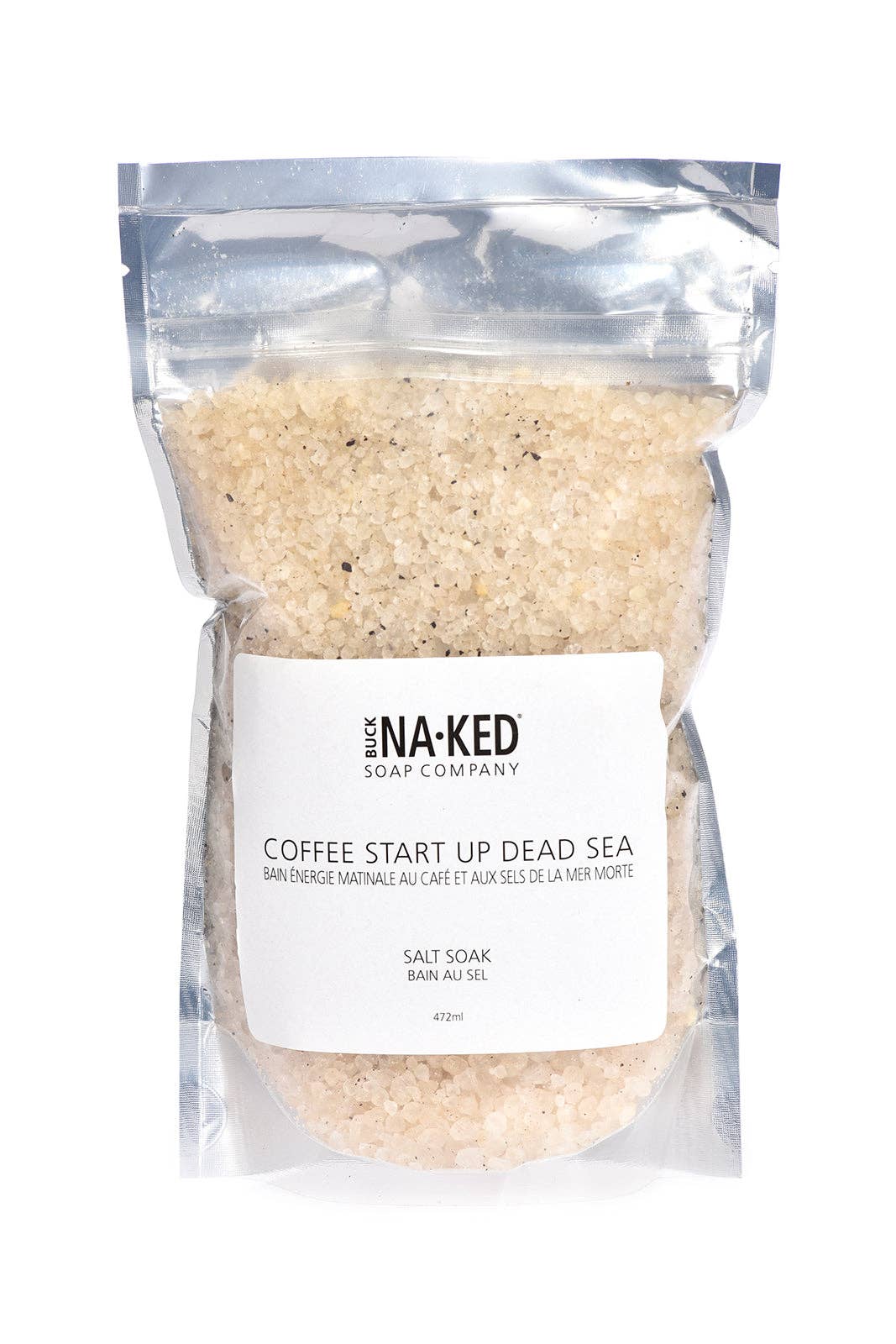 Buck Naked Soap Company - Wholesale Bath Soak/Milk - Coffee Start Up Dead Sea Salt Soak0