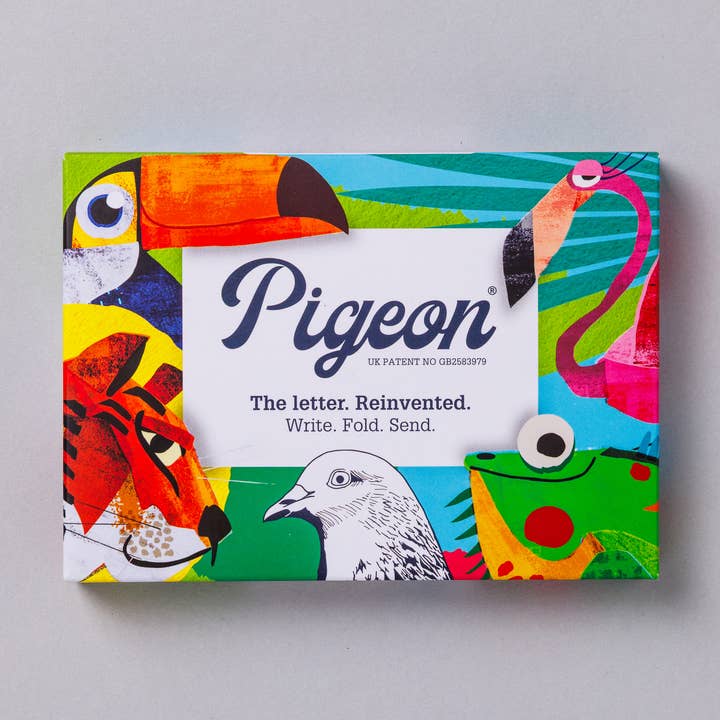 Wild Lives Pigeon letter pack for wholesale by pigeonposted