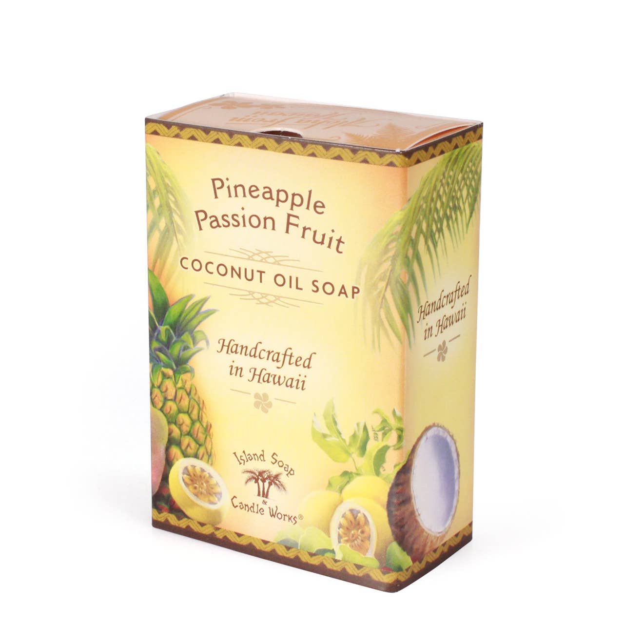 Island Soap & Candle Works - Wholesale Gift Bag Set/Pack - Pineapple Passion Organza Gift Bag4