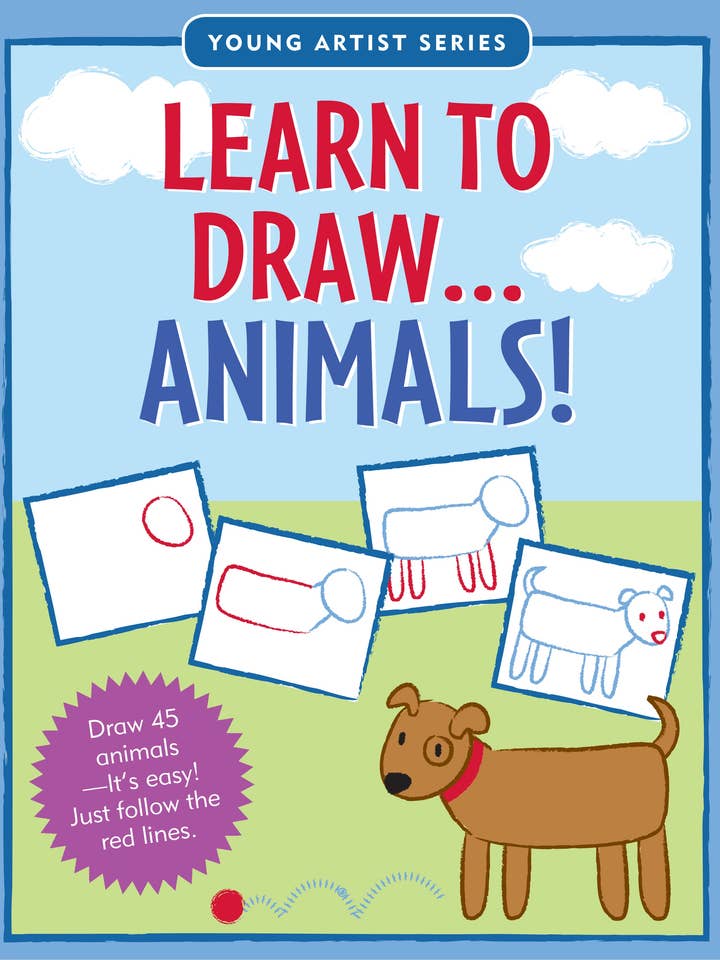 Learn To Draw . . . Animals! for wholesale by Peter Pauper Press