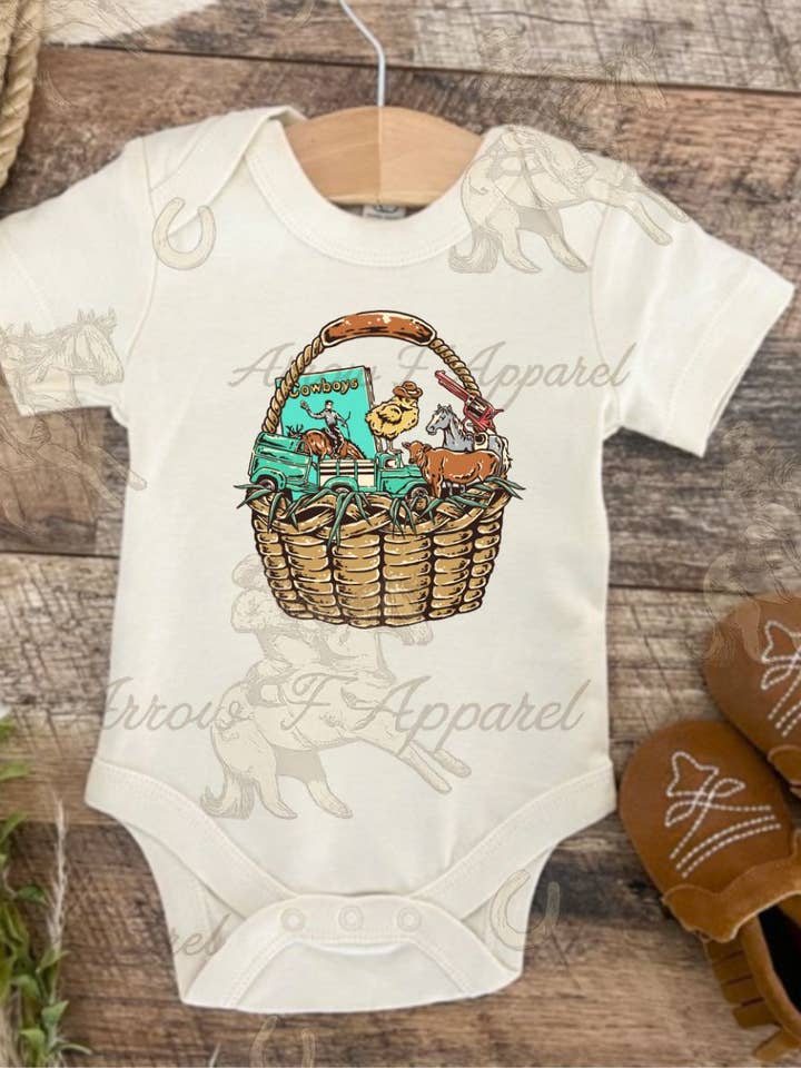 Påskekurv (Spædbarn/Småbørn/Unge)(Creme) for engroshandel hos Arrow F Apparel