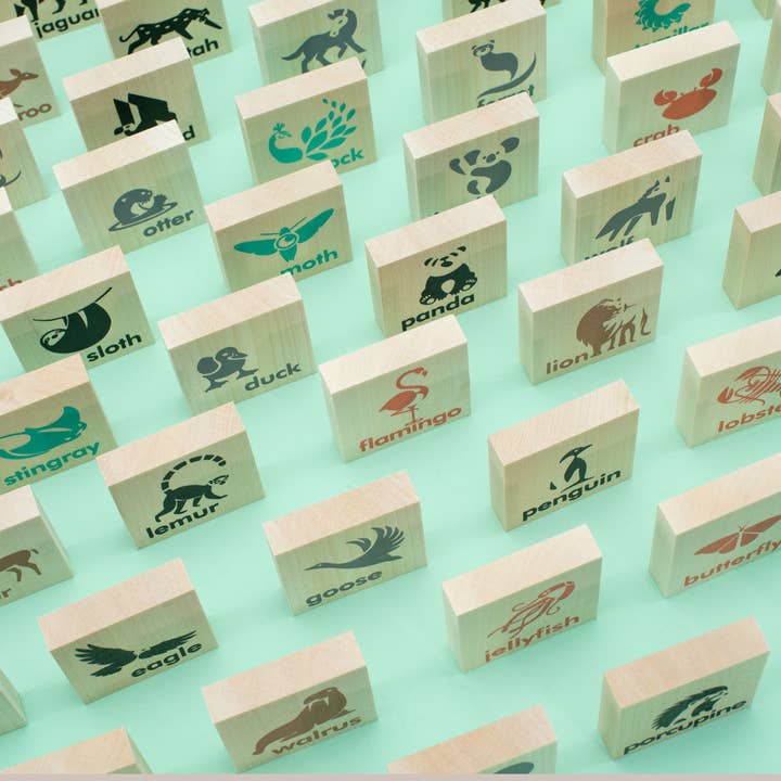 Uncle Goose - Wholesale Wood Toy - Kids - Uncle Goose Chips - Collective Nouns4