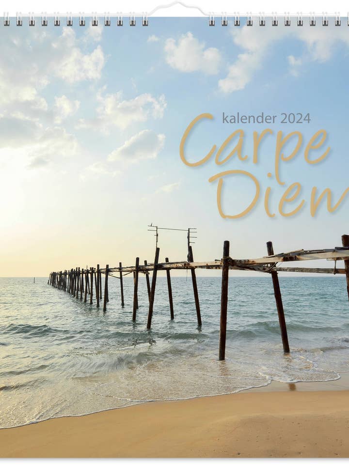 Wall calendar 2024 Carpe Diem for wholesale by Burde Publishing AB