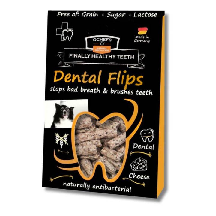 Flip dentali per cani-Trattamento per la cura dentale-(10 pezzi/SCU) per la vendita all'ingrosso da parte di Q-Pet GmbH