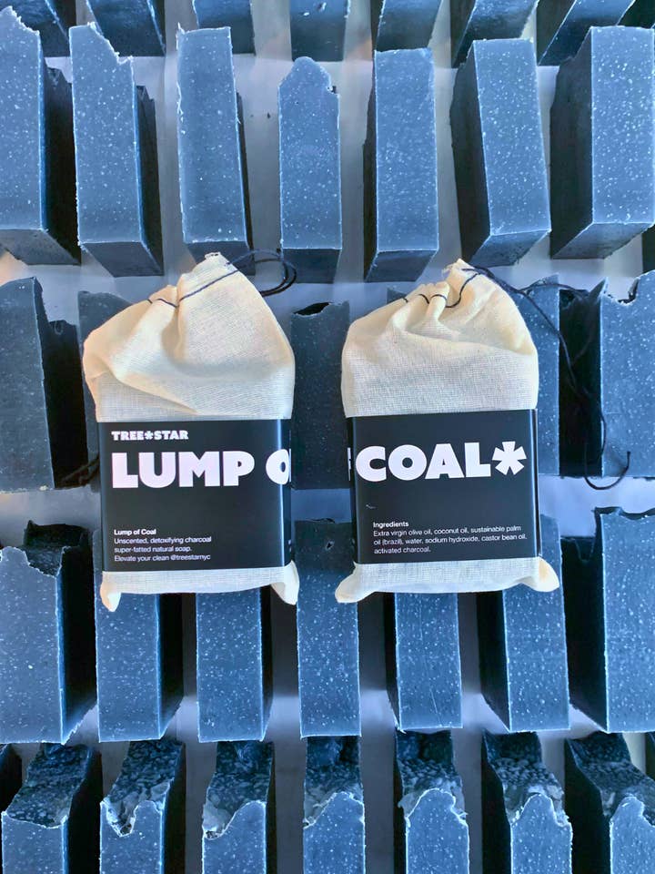 Lump of Coal Bar Soap for wholesale by TREE*STAR