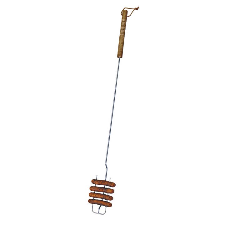 Rome Outdoor Cookware - Wholesale Outdoor Grill Tools - Safe'T'Fork 43" Long Hot Dog Roasting Stick by Rome