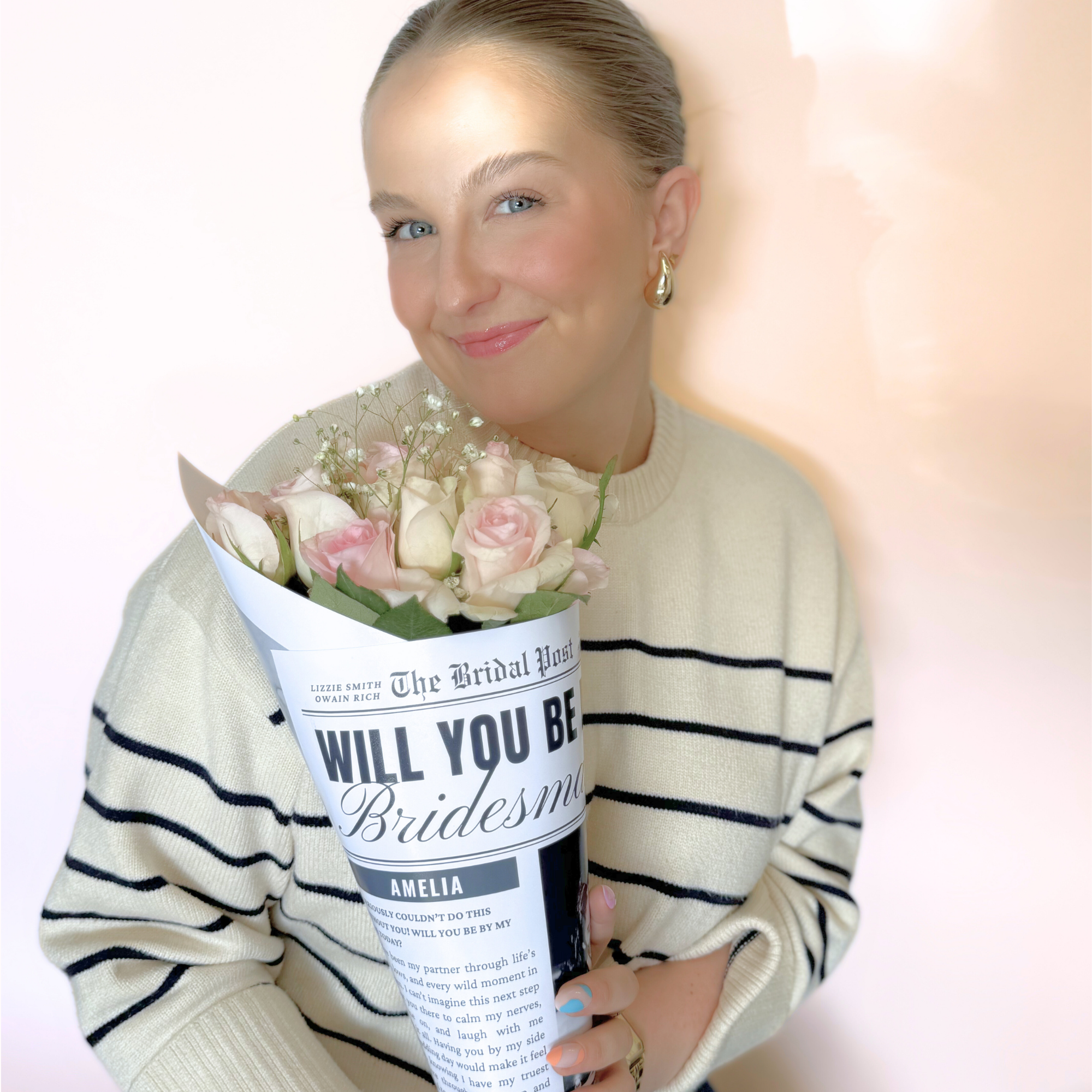 Never Knew I Needed - Wholesale Tissue Paper - Custom Newspaper Wrap, Branded News Image, Personalized Text1