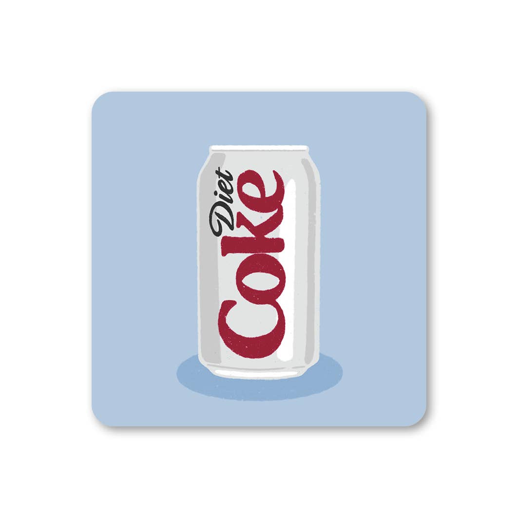 Ella Goddard – wholesale Coasters – Diet Coke Coaster