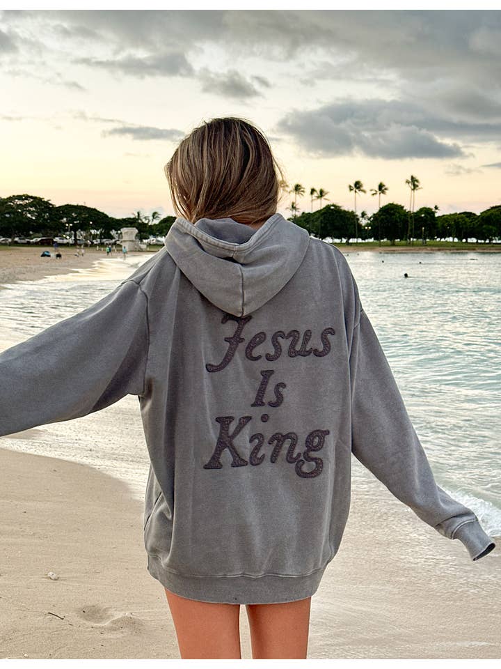 Elevated Faith - Wholesale Hoodie - Women's - Not Sorry Jesus Is King Unisex Hoodie7