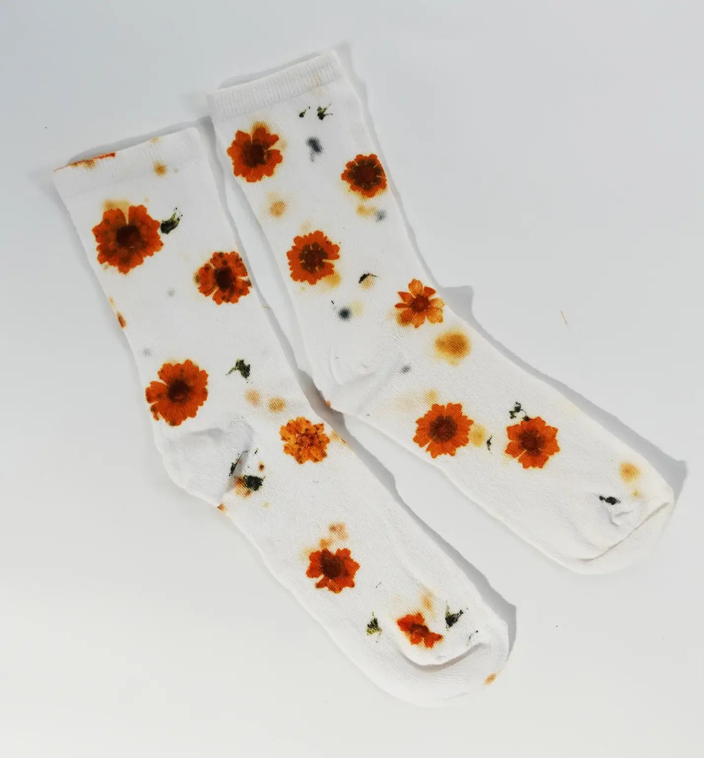 DYE KWEEN - Wholesale Socks - Women's - Flower Power Cotton Crew Sock4