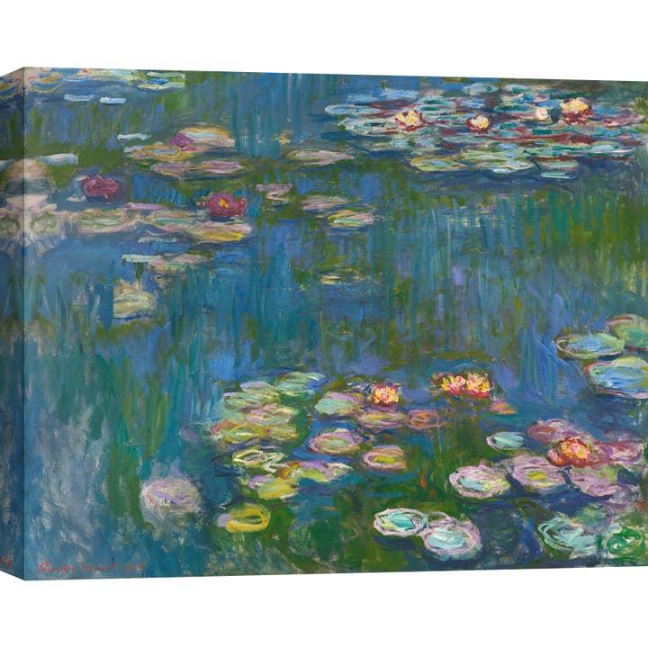 Selected Artworks Italia - Wholesale Canvas Art - Canvas painting: Claude Monet, Water Lilies (detail)2