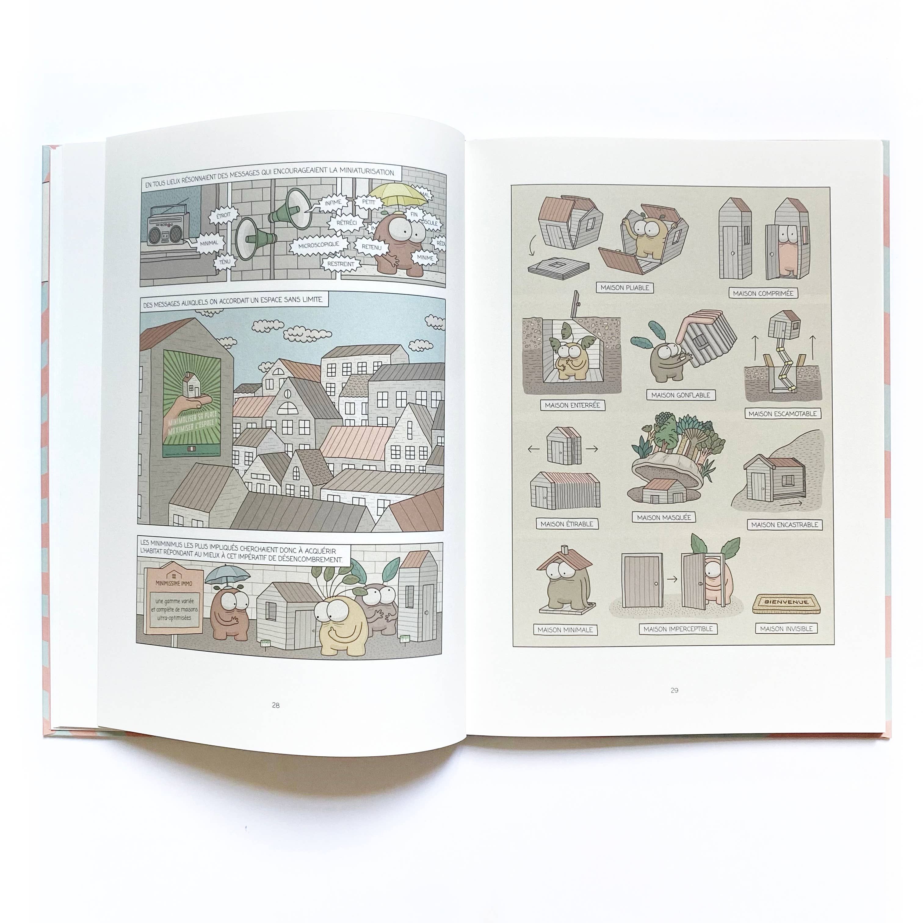 La Partie - Wholesale Graphic Novel - The Miniminimus / Humor / Ecology / Feminism / Comic Book4