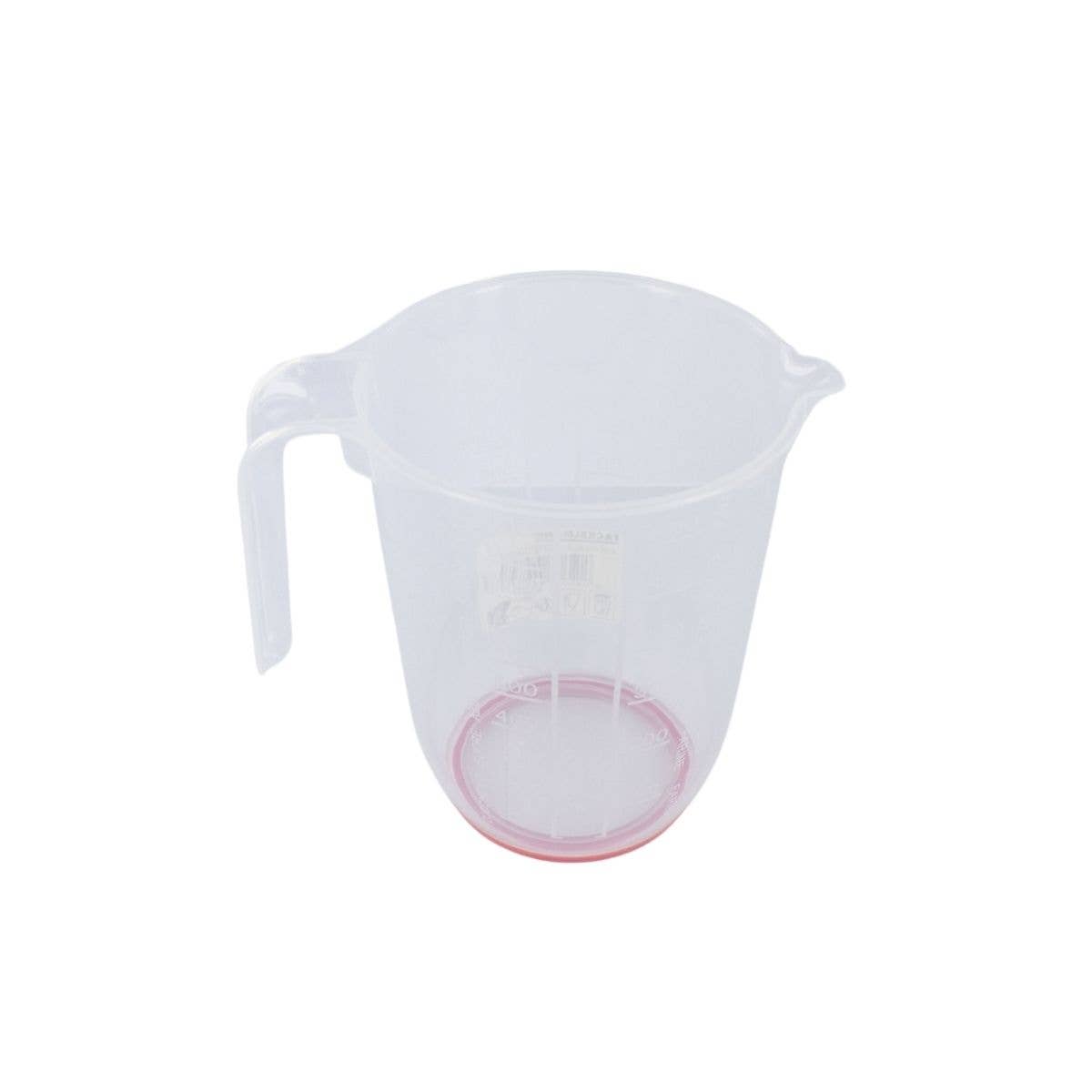 Fackelmann - Wholesale Measuring Cup - Basic transparent plastic measuring cup 1 liter0